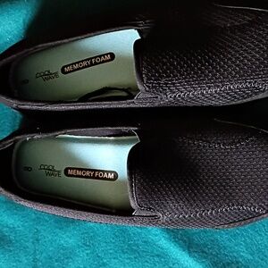 Black Women Slip-On Shoes